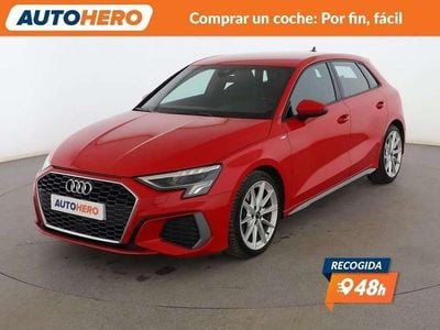 Rojo Usado 2021 Audi A3 S-Line Berlina | 25.142 € (Precio justo)