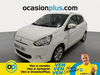 Usado Mitsubishi Space Star Motion 80 CV (58 kW) 2015 Blanco Utilitario