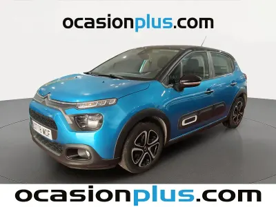 Usado Citroën C3 Feel 110 CV (80 kW) 2022 Azul Utilitario