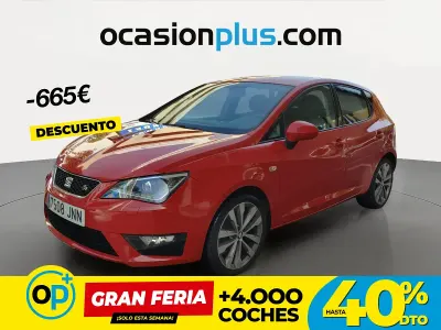 Usado Seat Ibiza FR 90 CV (66 kW) 2016 Rojo
