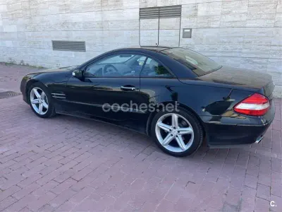 Usado Mercedes SL350 245 CV (180 kW) 2006 Negro Descapotable