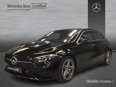 Usado Mercedes A200 AMG line 150 CV (110 kW) 2024 Negro noche