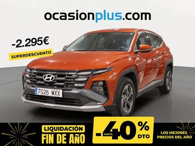 Naranja Usado 2025 Hyundai Tucson SUV | 24.950 € (Precio justo)