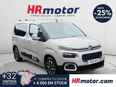 Usado Citroën Berlingo Feel 131 CV (96 kW) 2019 Gris Monovolumen