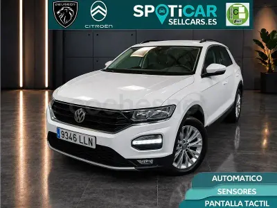 Usado VW T-Roc Advance 150 CV (110 kW) 2020 Blanco SUV