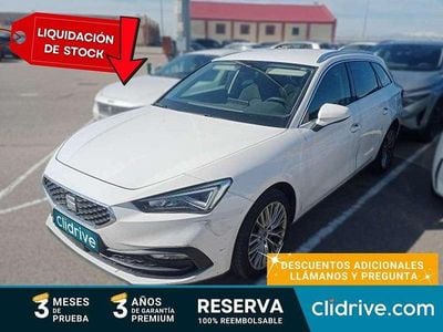 Usado Seat Leon ST XCELLENCE 150 HP (110 kW) 2022 Branco Carrinha