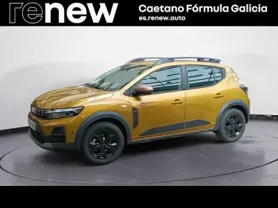 Uusi Dacia Sandero Extreme 120 HP (88 kW) 2026 Keltainen Sedan