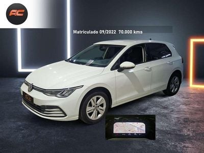 Usado VW Golf VIII Life 110 CV (80 kW) 2022 Blanco Utilitario