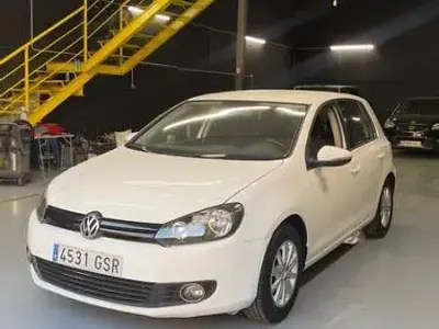 Usado VW Golf VI Advance 105 CV (77 kW) 2009 Blanco Utilitario