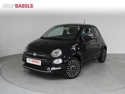 Usado Fiat 500 Lounge 69 CV (50 kW) 2017 Negro Berlina