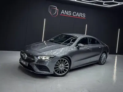 Usado Mercedes CLA200 150 CV (110 kW) 2021 Gris / plata Coupe