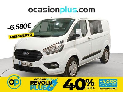 Usado Ford Transit Custom Trend 105 CV (77 kW) 2019 Blanco Berlina