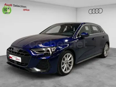 Usado Audi A3 S-Line 150 CV (110 kW) 2025 Azul Berlina