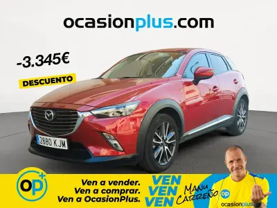 Usado Mazda CX-3 Luxury 120 CV (88 kW) 2018 Rojo SUV