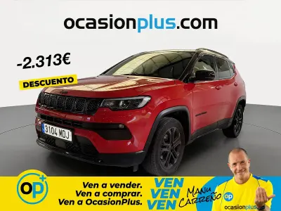 Usado Jeep Compass Night Eagle 130 CV (95 kW) 2023 Rojo SUV