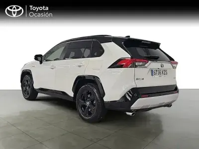 Usado Toyota RAV4 Luxury 218 CV (160 kW) 2019 Blanco SUV