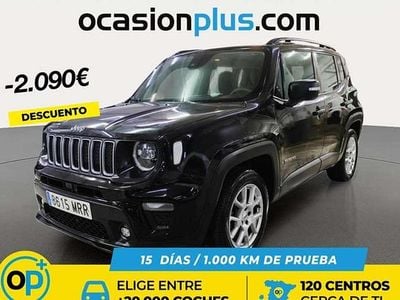Usado Jeep Renegade Altitude 131 CV (96 kW) 2024 Negro SUV