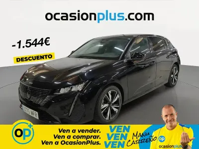 Usado Peugeot 308 Allure 130 CV (95 kW) 2023 Negro