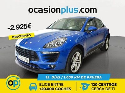 Azul Usado 2017 Porsche Macan SUV | 36.565 € (Super precio)