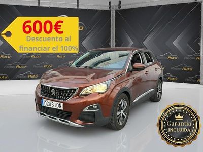 Usado Peugeot 3008 Allure 130 CV (95 kW) 2018 Marrón SUV