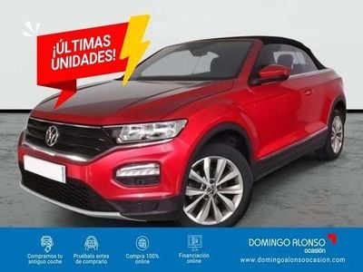 Usado VW T-Roc 110 CV (80 kW) 2021 Rojo SUV