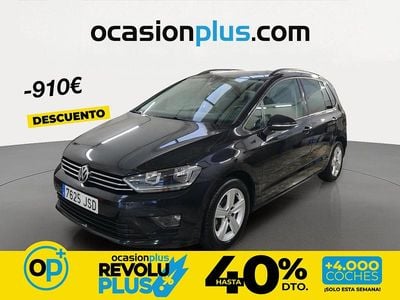 Usado VW Golf Sportsvan Advance 110 CV (80 kW) 2016 Negro Monovolumen