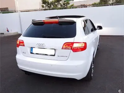 Usado Audi A3 Ambition 170 CV (125 kW) 2009 Blanco Utilitario