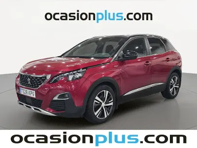 Usado Peugeot 3008 GT-line 131 CV (96 kW) 2018 Rojo SUV