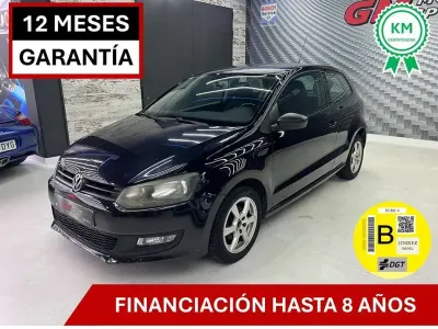Usado VW Polo Sportline 90 CV (66 kW) 2010 Negro Utilitario