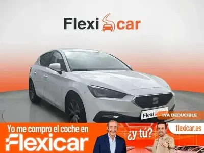 Usado Seat Leon Reference 115 CV (84 kW) 2020 Blanco Berlina