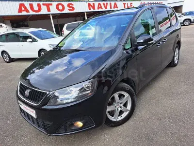 Usado Seat Alhambra Ecomotive 140 CV (102 kW) 2011 Negro Monovolumen