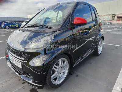 Usado Smart ForTwo Cabrio Brabus Xclusive 98 CV (72 kW) 2008 Negro Descapotable