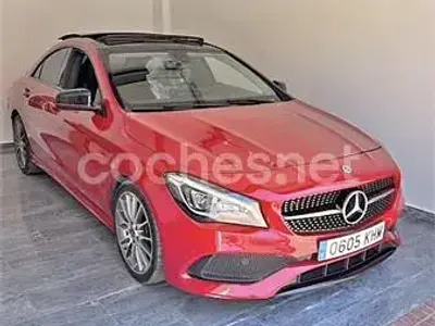Usado Mercedes CLA220 177 CV (130 kW) 2018 Rojo Berlina