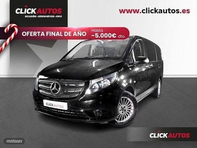 Negro Usado 2022 Mercedes Vito Van | 35.200 € (Precio justo)