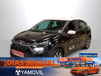Usado Citroën C3 Feel 99 CV (72 kW) 2022 Negro Utilitario
