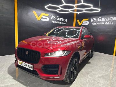Granate Usado 2018 Jaguar F-Pace R-Sport SUV | 29.900 € (Precio justo)