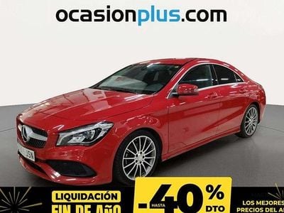 Rojo Usado 2016 Mercedes CLA200 AMG line Coupe | 23.790 € (Un poco caro)