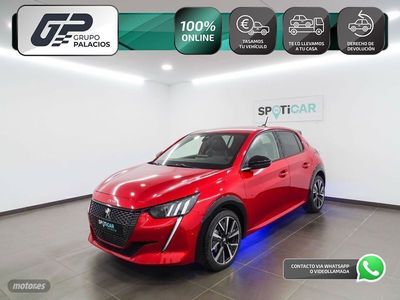 Usado Peugeot e-208 Active 100 kW (136 CV) 2023 Rojo Utilitario
