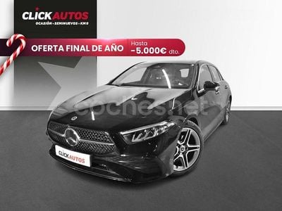 Negro Usado 2023 Mercedes A180 AMG Line Premium Berlina | 26.750 € (Precio justo)