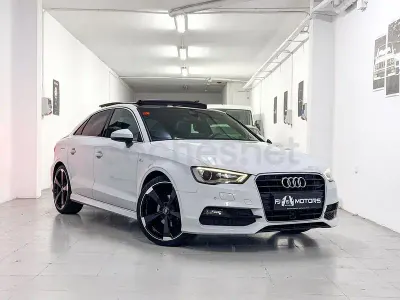 Usado Audi A3 S-Line 150 CV (110 kW) 2015 Blanco Berlina