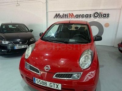Usado Nissan Micra Visia 80 CV (58 kW) 2010 Rojo Utilitario