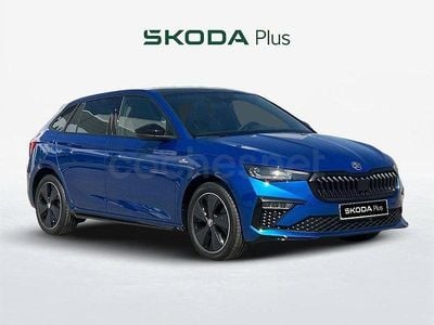 Usado Skoda Scala Monte Carlo 116 CV (85 kW) 2025 Azul Utilitario