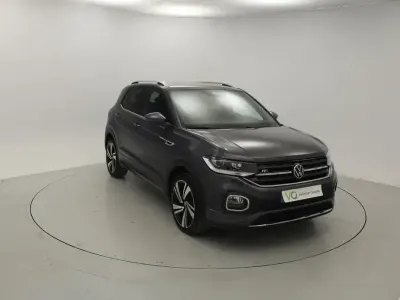 Usado VW T-Cross Sportline 110 CV (80 kW) 2022 Gris SUV