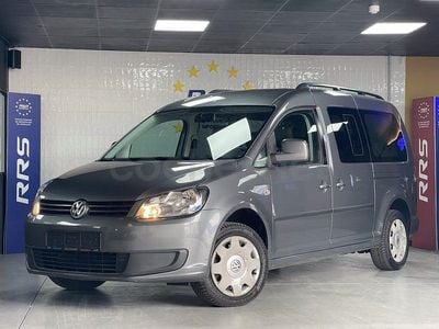 Usado VW Caddy Maxi Trendline 102 CV (75 kW) 2013 Gris / plata Monovolumen