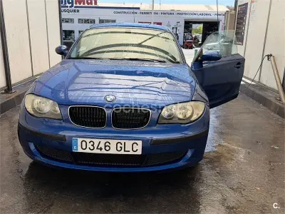Usado BMW 116 122 CV (89 kW) 2009 Azul Utilitario