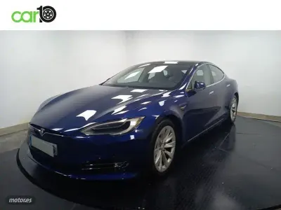 Usado Tesla Model S 340 kW (463 CV) 2018 Azul Utilitario