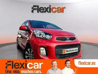 Usado Kia Picanto 66 CV (48 kW) 2017 Rojo Utilitario