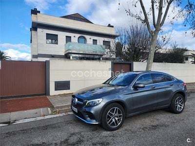 Usado Mercedes GLC220 194 CV (142 kW) 2019 Gris / plata Coupe