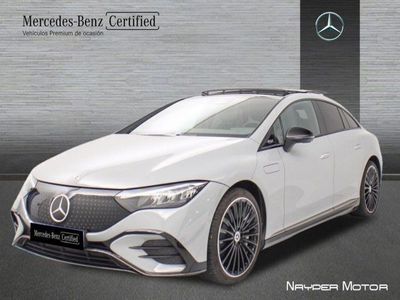 Usado Mercedes EQE350 Edition 214 kW (292 CV) 2023 Manufaktur gris alpino Berlina