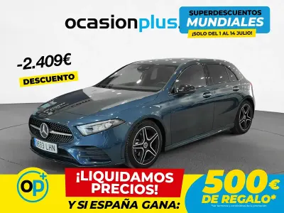 Usado Mercedes A200 150 CV (110 kW) 2020 Azul Berlina
